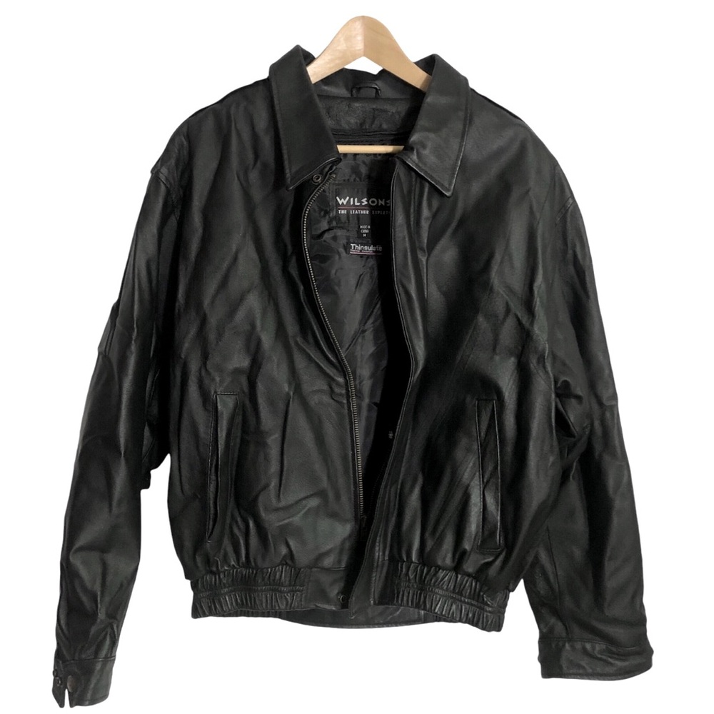 Wilson’s Genuine Leather Bomber Jacket - Medium